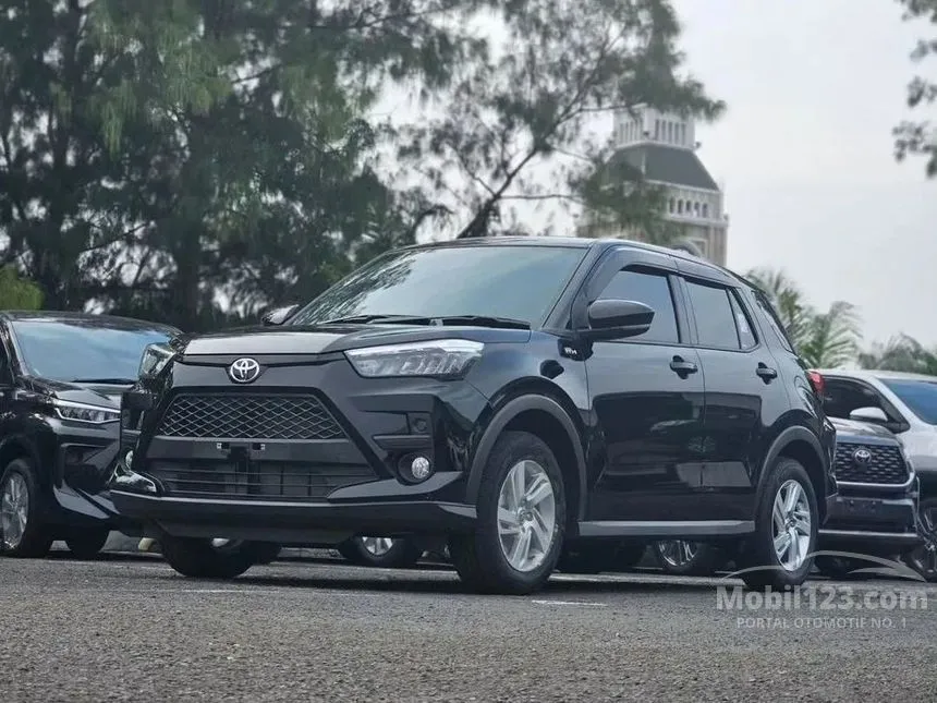Jual Mobil Toyota Raize 2024 G 1.2 di Banten Automatic Wagon Hitam Rp 205.000.000