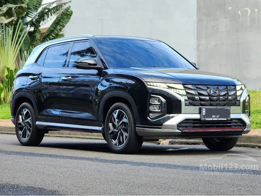 Jual Mobil Hyundai Creta 2022 Prime 1.5 di Banten Automatic SUV Hitam Rp 269.000.000