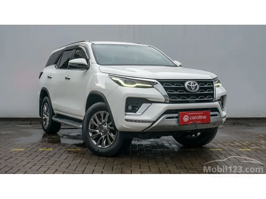 Jual Mobil Toyota Fortuner 2021 VRZ 2.4 di Banten Automatic SUV Putih Rp 442.000.000