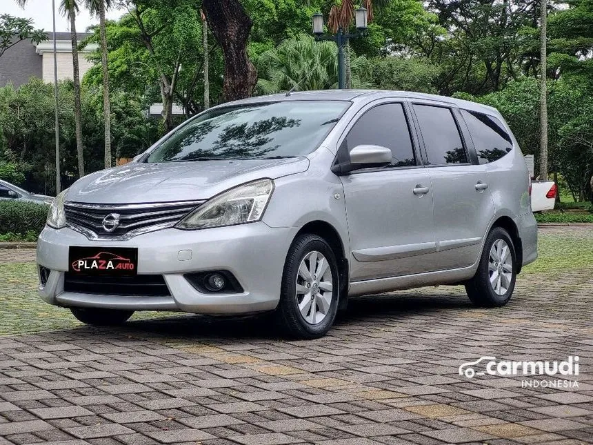 Jual Mobil Nissan Grand Livina 2014 XV 1.5 di Banten Automatic MPV Silver Rp 109.000.000