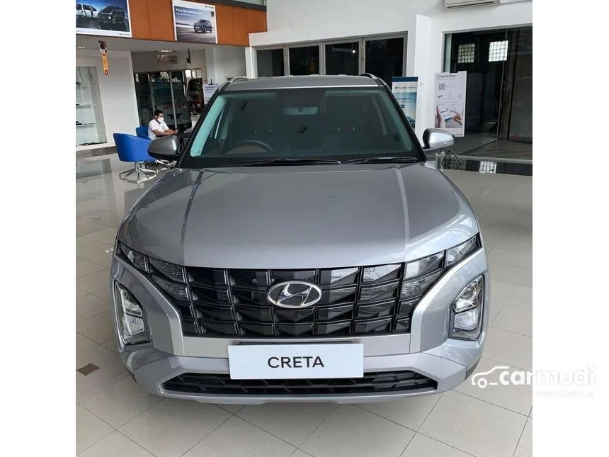 Jual Mobil Hyundai Creta 2024 Trend 1.5 di Banten Automatic Wagon Silver Rp 315.500.000