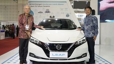 Nissan Bawa 2 Mobil Listrik di IEMS 2019