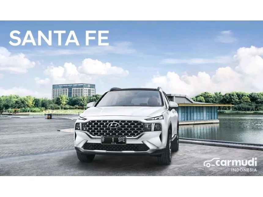 Jual Mobil Hyundai Santa Fe 2023 CRDi Signature 2.2 di Jawa Barat Automatic SUV Putih Rp 656.000.000
