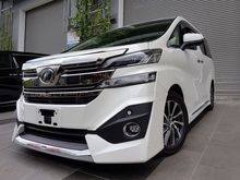 2016 Toyota Vellfire 3.5 Executive Lounge , fully loaded , 0% gst , huge savings