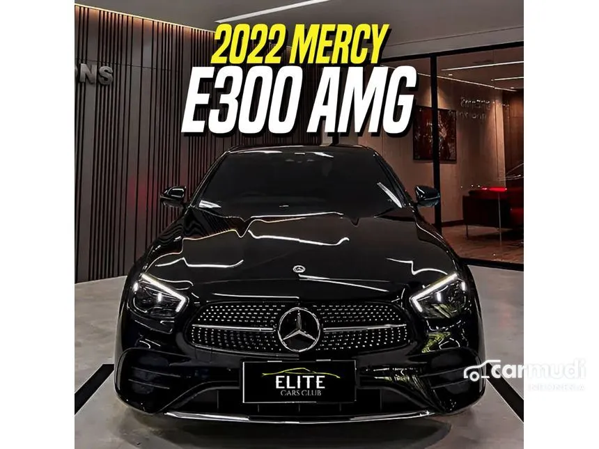 2022 Mercedes-Benz E300 AMG Line Sedan