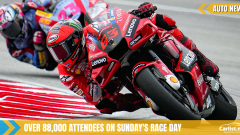 Over 163,000 MotoGP fans attended the Sepang round