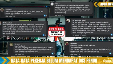 Walaupun Dah Boleh Dine-In, Peniaga Masih Belum Bersedia Untuk Beri Kebenaran
