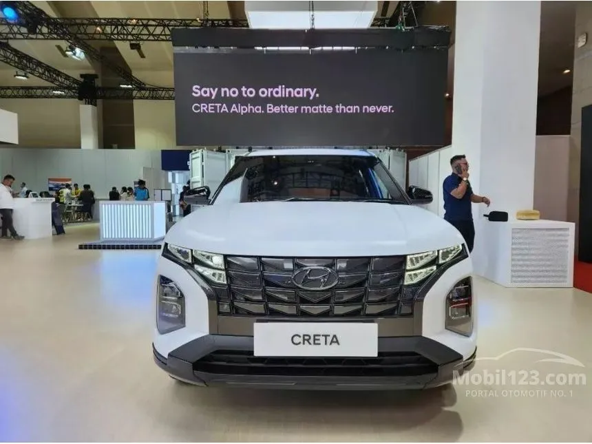 Jual Mobil Hyundai Creta 2024 Alpha 1.5 di DKI Jakarta Automatic Wagon Putih Rp 396.800.000