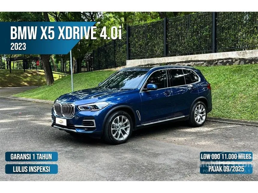 Jual Mobil BMW X5 2023 xDrive40i xLine 3.0 di Banten Automatic SUV Biru Rp 1.099.000.000