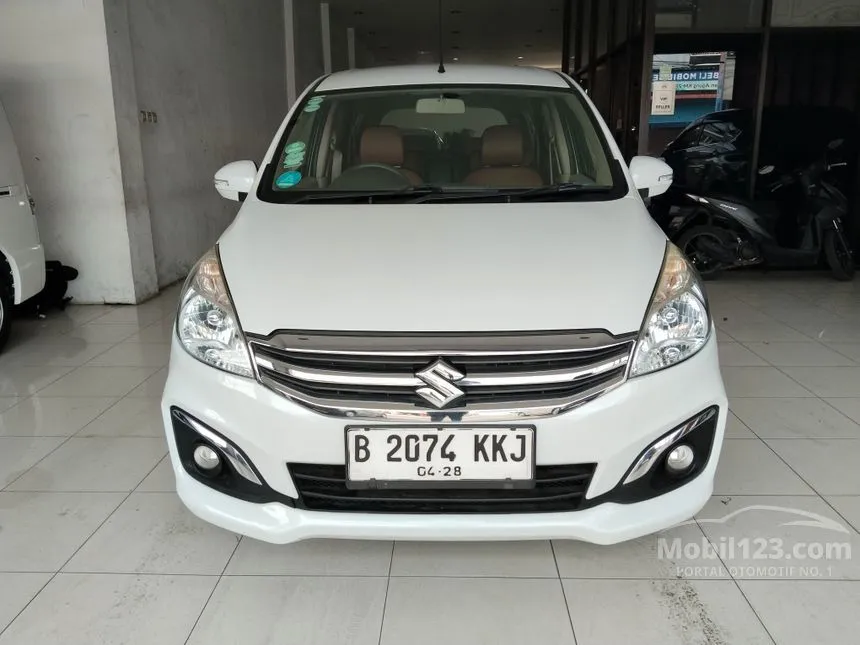 Jual Mobil Suzuki Ertiga 2017 GX 1.4 di DKI Jakarta Automatic MPV Putih Rp 134.000.000