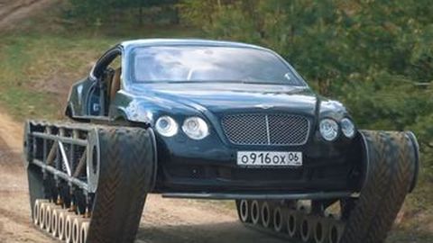Bentley Continental GT Diobrak-abrik Dalam Eksperimen Gila
