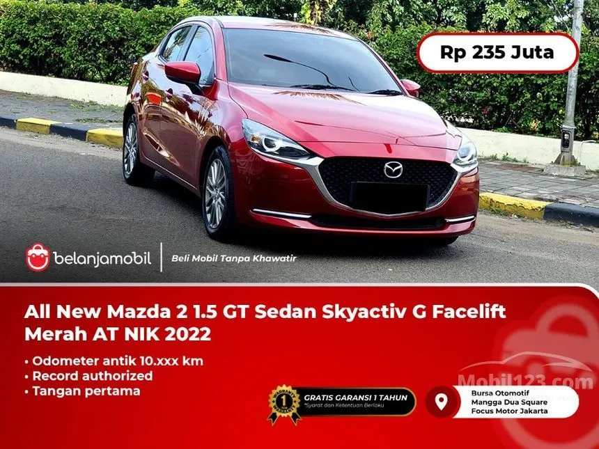 Jual Mobil Mazda 2 2022 GT 1.5 di DKI Jakarta Automatic Hatchback Merah Rp 235.000.000