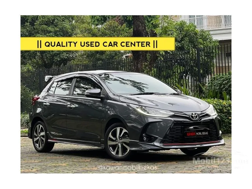 Jual Mobil Toyota Yaris 2021 TRD Sportivo 1.5 di Banten Automatic Hatchback Hitam Rp 235.000.000