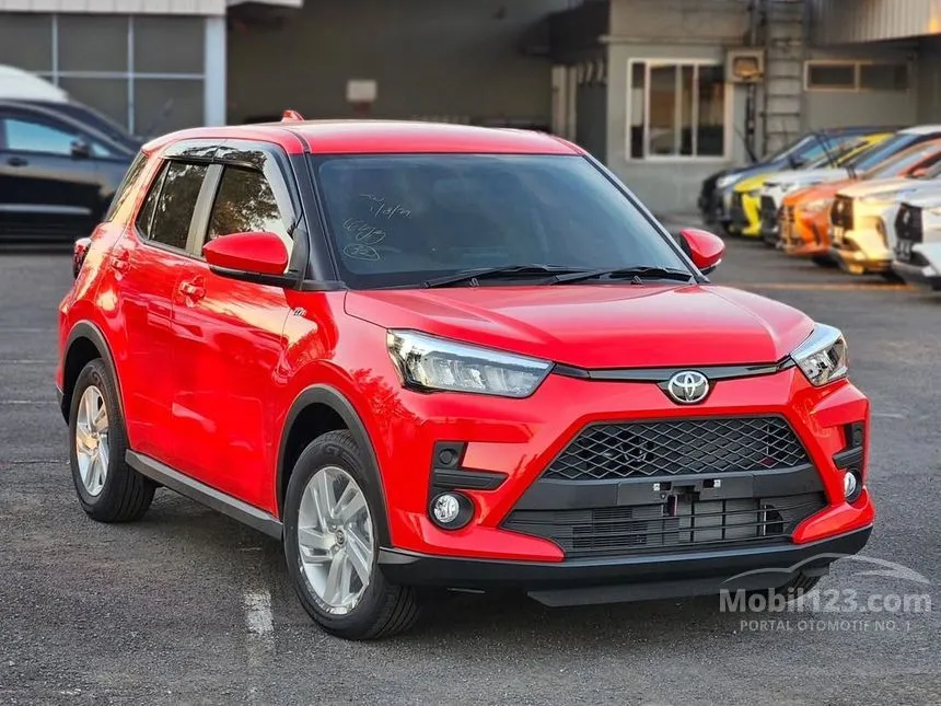 Jual Mobil Toyota Raize 2025 G (1 Tone) 1.2 di Jawa Barat Automatic SUV Merah Rp 180.000.000