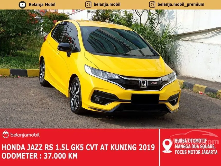 Jual Mobil Honda Jazz 2019 RS 1.5 di Jawa Barat Automatic Hatchback Kuning Rp 248.000.000