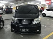 Toyota Alphard 2.4 V Thn 2005 TDp Rp 25 Jt