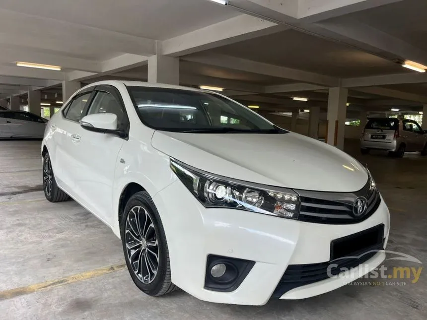 2014 Toyota Corolla Altis G Sedan