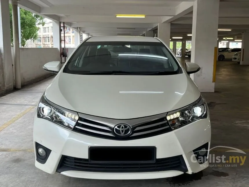 2014 Toyota Corolla Altis G Sedan