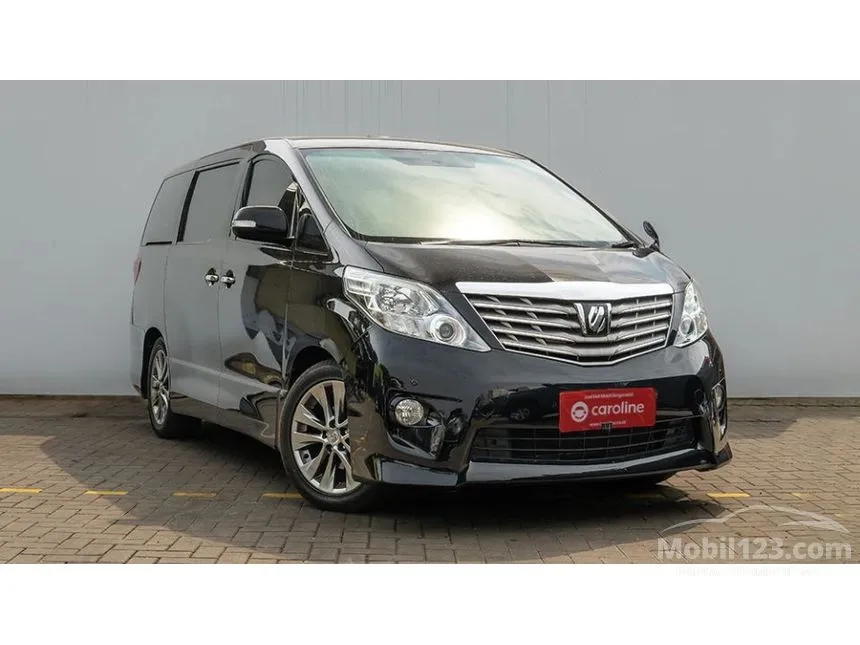 Jual Mobil Toyota Alphard 2011 S 2.4 di DKI Jakarta Automatic MPV Hitam Rp 205.000.000
