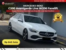 2022 Mercedes-Benz C200 1.5 Avantgarde Line Sedan W206 2022/2023 [LOW KM 23RB]