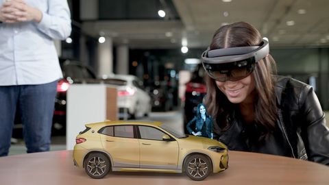 BMW and Microsoft Create A Virtual Reality Experience For The X2