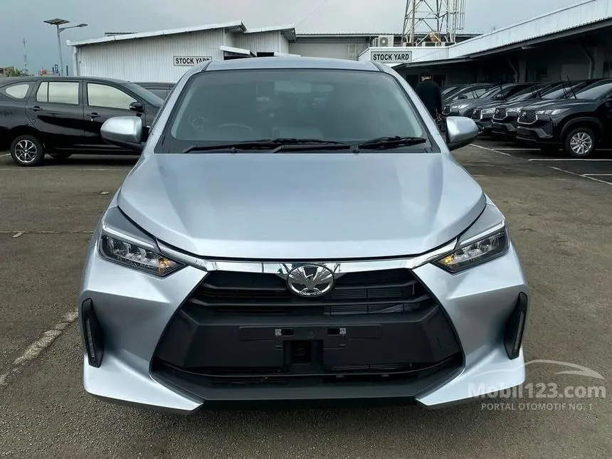 Jual Mobil Toyota Agya 2025 G 1.2 di Jawa Barat Automatic Hatchback Silver Rp 135.000.000