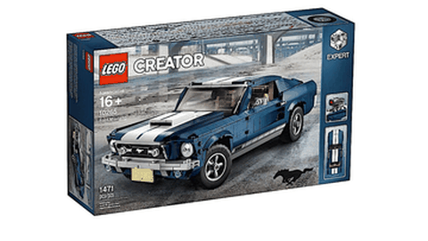 Lego Ford Mustang Ini Terdiri dari 1.470 Keping yang Mesti Disusun Satu-persatu