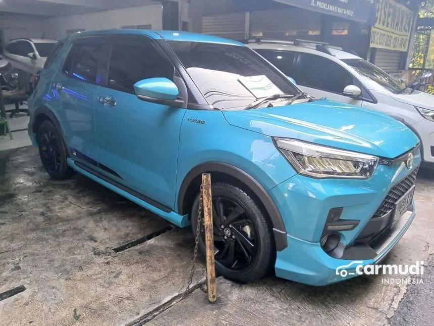Jual Mobil Toyota Raize 2021 GR Sport 1.0 di DKI Jakarta Automatic Wagon Biru Rp 205.000.000