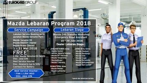Mazda Gelar Program Mudik Lebaran 2018