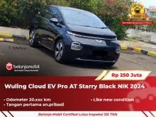 2024 Wuling Cloud 0.0 EV 460KM Hatchback Pro AT Starry Black 2024 2025 [ GARANSI 5TH ]