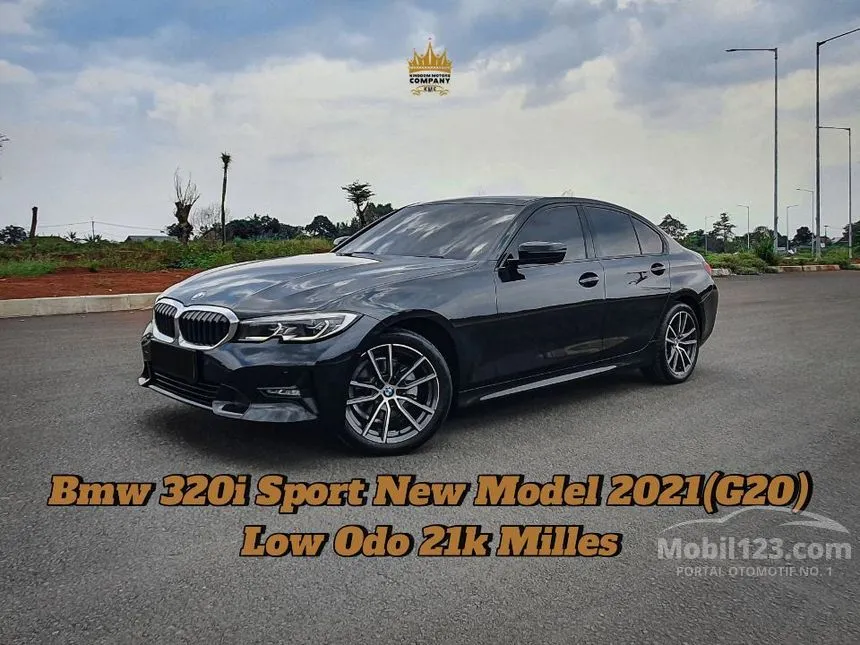 Jual Mobil BMW 320i 2021 Sport 2.0 di Banten Automatic Sedan Abu