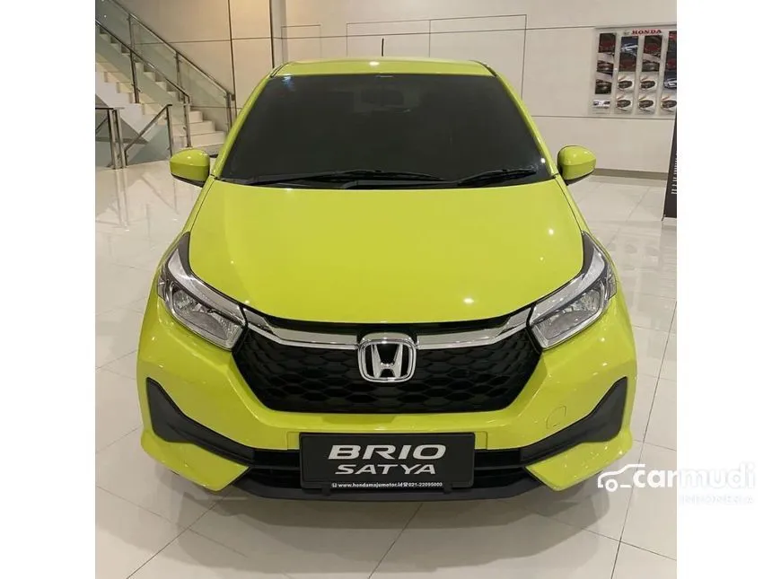 Jual Mobil Honda Brio 2024 E Satya 1.2 di DKI Jakarta Automatic Hatchback Kuning Rp 183.300.000