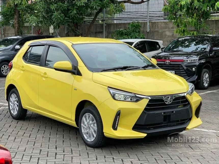Jual Mobil Toyota Agya 2024 G 1.2 di Jawa Barat Automatic Hatchback Kuning Rp 161.300.000