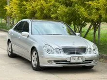 2005 Mercedes-Benz E240 2.6 W211 (ปี 03-09) Avantgarde Sedan