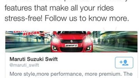 Berkicau di Twitter, Maruti Sanggah Swift Tak Aman