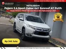 2018 Mitsubishi Pajero Sport 2.4 Dakar 4X2 SUV AT 2018/2019 [ GARANSI 5TH ]