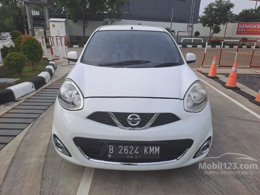 Jual Mobil Nissan March 2015 1.2L XS 1.2 di Jawa Barat Automatic Hatchback Putih Rp 100.000.000