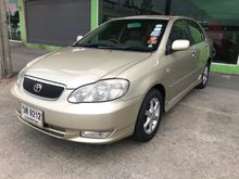 2002 Toyota Corolla Altis 1.8 ALTIS หน้าหมู (ปี 01-07) G Sedan AT