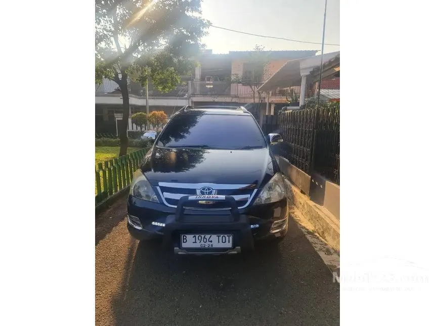 Jual Mobil Toyota Kijang Innova 2008 G 2.0 di DKI Jakarta Automatic MPV Hitam Rp 126.000.000