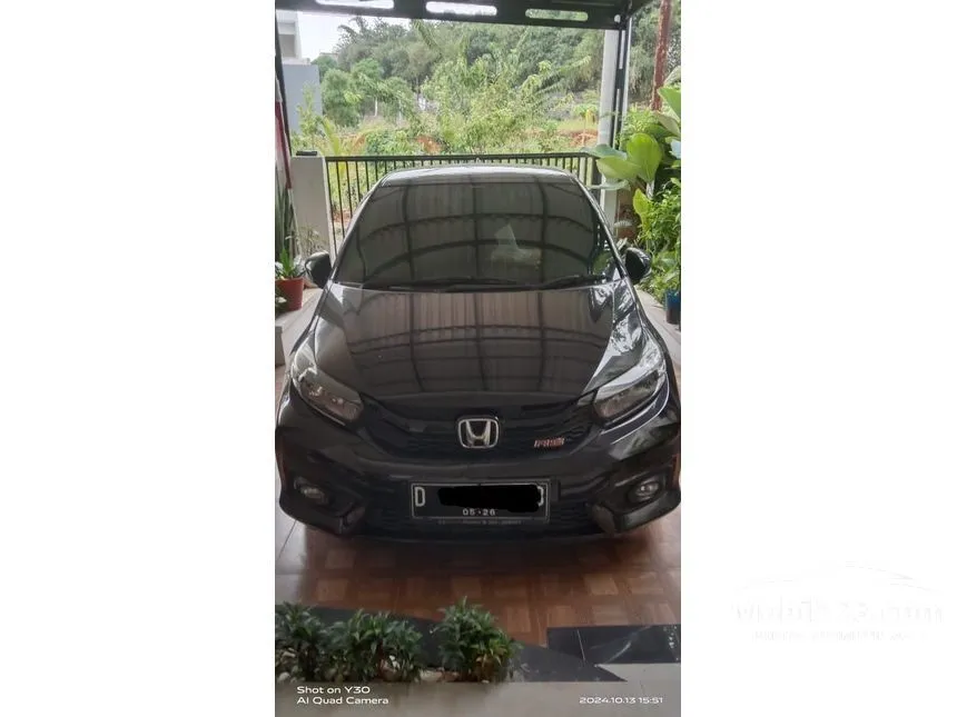 Jual Mobil Honda Brio 2021 RS 1.2 di Jawa Barat Automatic Hatchback Hitam Rp 168.500.000