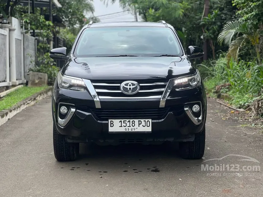 Jual Mobil Toyota Fortuner 2018 G 2.4 di Banten Automatic SUV Hitam Rp 340.000.000