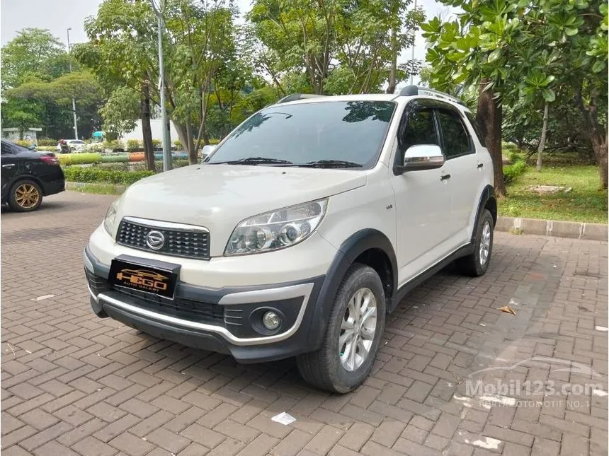 Jual Mobil Daihatsu Terios 2014 TX 1.5 di DKI Jakarta Automatic SUV Putih Rp 125.000.000