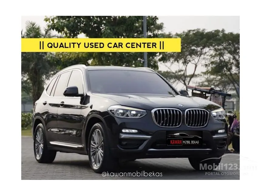 Jual Mobil BMW X3 2018 xDrive20i Luxury 2.0 di DKI Jakarta Automatic SUV Hitam Rp 615.000.000