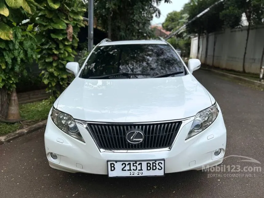 Jual Mobil Lexus RX 270 2011 2.7 di DKI Jakarta Automatic SUV Putih Rp 245.000.000