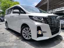 2015 Toyota Alphard 2.5 SA JAPAN SPEC UNREGISTERED