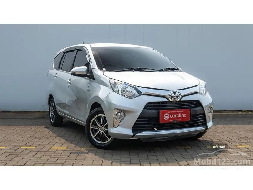 Jual Mobil Toyota Calya 2019 G 1.2 di DKI Jakarta Manual MPV Silver Rp 113.000.000