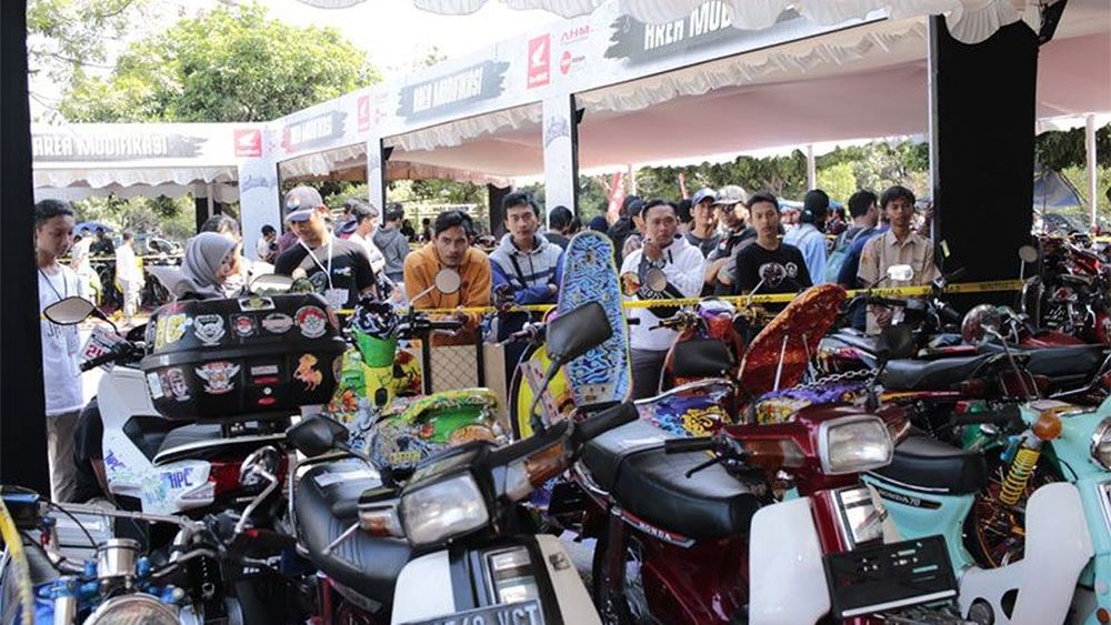 Honda Modif Contest 2021 Cirebon  Diserbu Ratusan Peserta 