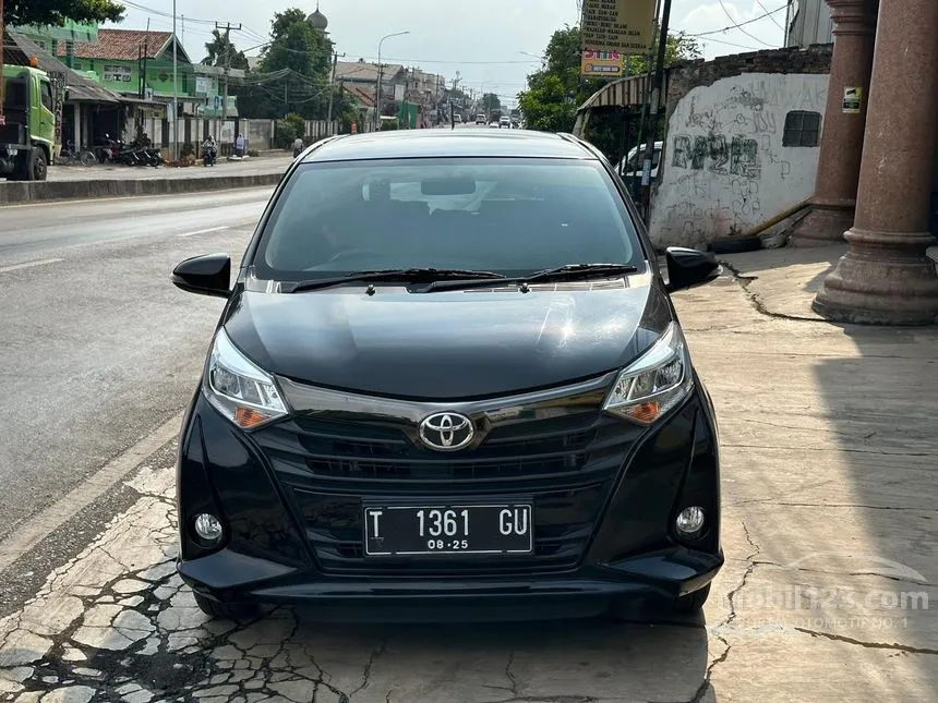 Jual Mobil Toyota Calya 2020 G 1.2 di Jawa Barat Automatic MPV Hitam Rp 135.000.000