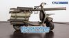 Bazooka Vespa มอเตอร์ไซค์ติดปืนต่อต้านรถถัง Vespa 150 Tap