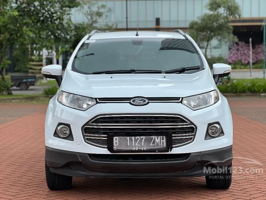 Jual Mobil Ford EcoSport 2014 Titanium 1.5 di Banten Automatic SUV Putih Rp 100.000.000